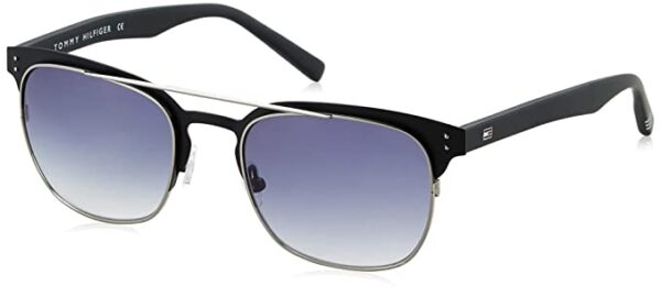 Gradient Square Unisex Sunglasses 2550 Siblkgn-19 C4 52 S |52| Green Colour Lens