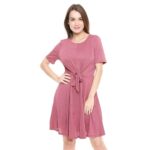 Kimiku Synthetic A-line Dress