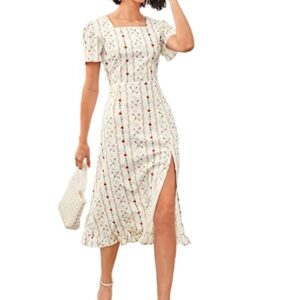 Lyno Women's Polyester A-Line Below The Knee Dress