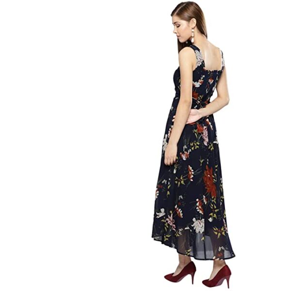 Klepa Women's Synthetic A-Line Maxi Dress - Image 2