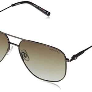 Gradient Square Men Sunglasses 867 C5 59 S |59| Brown Colour Lens