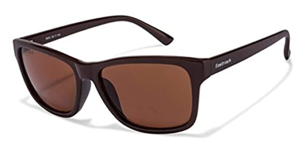Men's Square Sunglasses Brown Frame, Brown Lens -Pack of 1 - Image 2