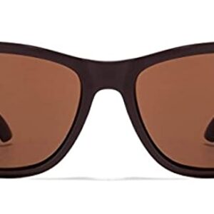 Men's Square Sunglasses Brown Frame, Brown Lens -Pack of 1
