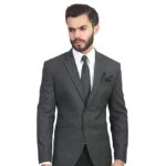 Hariom Van Men's Slim Fit Single Breasted Blazer