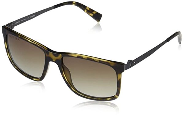 Gradient Square Unisex Sunglasses 1526 C3 S |57| Brown Colour Lens