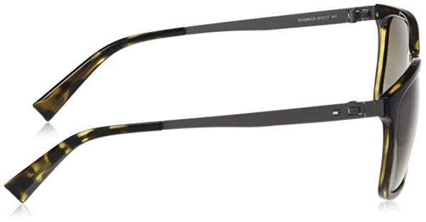 Gradient Square Unisex Sunglasses 1526 C3 S |57| Brown Colour Lens - Image 3