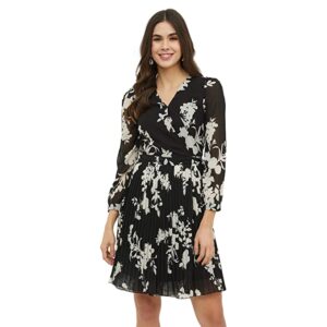 Klepa Women's Polyester A-Line Knee-Length Dress