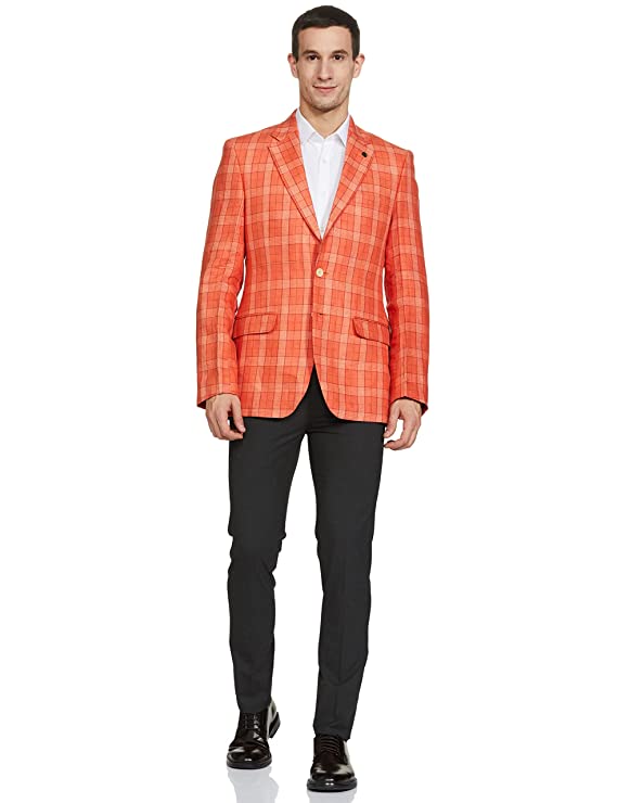 Roy Strip Men's Contemporary Blazer - Image 3