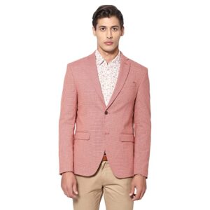 Grey Hook Men's Casual Notch Lapel Slim Fit Blazer-EJ-DO-HOMI2