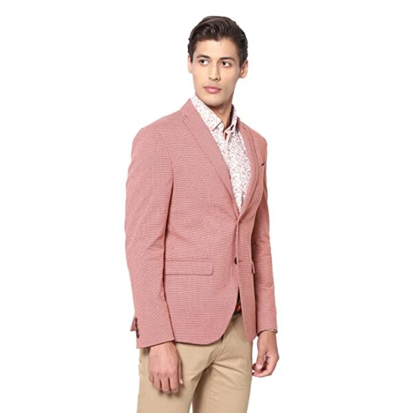 Grey Hook Men's Casual Notch Lapel Slim Fit Blazer-EJ-DO-HOMI2 - Image 2
