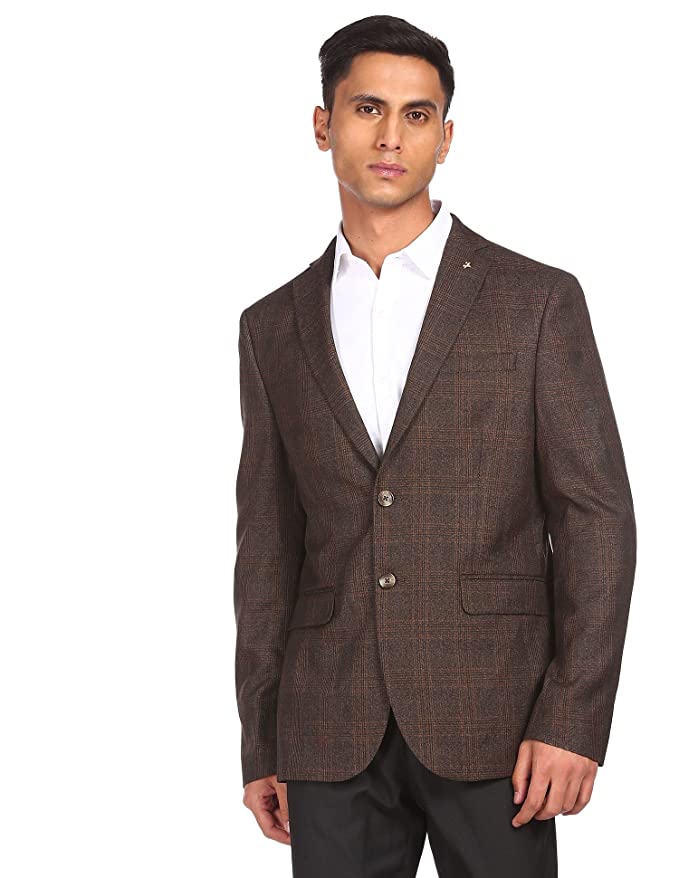 Arroy Head Men's Tailored Fit Formal Blazer Slim