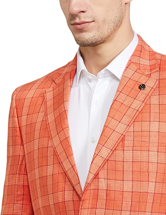 Roy Strip Men's Contemporary Blazer - Image 2