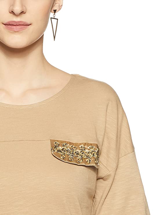 Kimiku Women's Regular Fit Cotton Top - Image 3