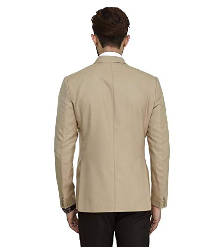 MANQ Men's Slim Fit Single Breasted Blazer - Image 2